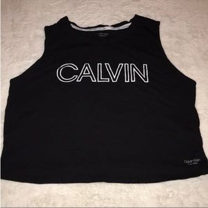 Calvin Klein Crop Tank Top